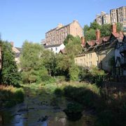 Dean village in Stockbridge in Edinburgh